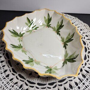 Simpsons Pottery Serving Dish Normandy Pattern Bowl Hand Painted Made in England